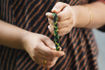 Picture of Macrame bracelet - green black